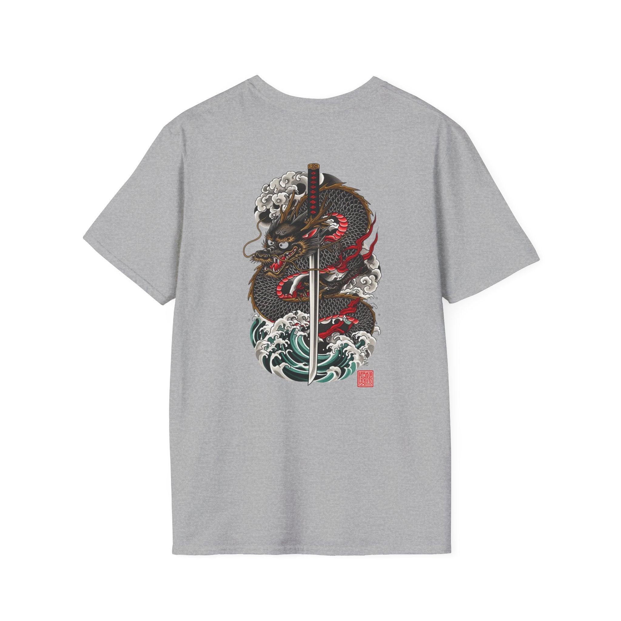 Minimal Logo T‑Shirt — Zenora Black Square Chest Print