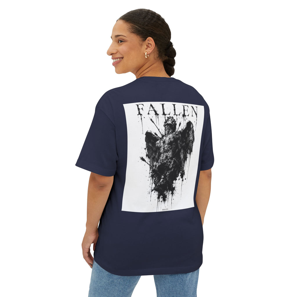 Fallen Angel — Oversized White Casual Shirt