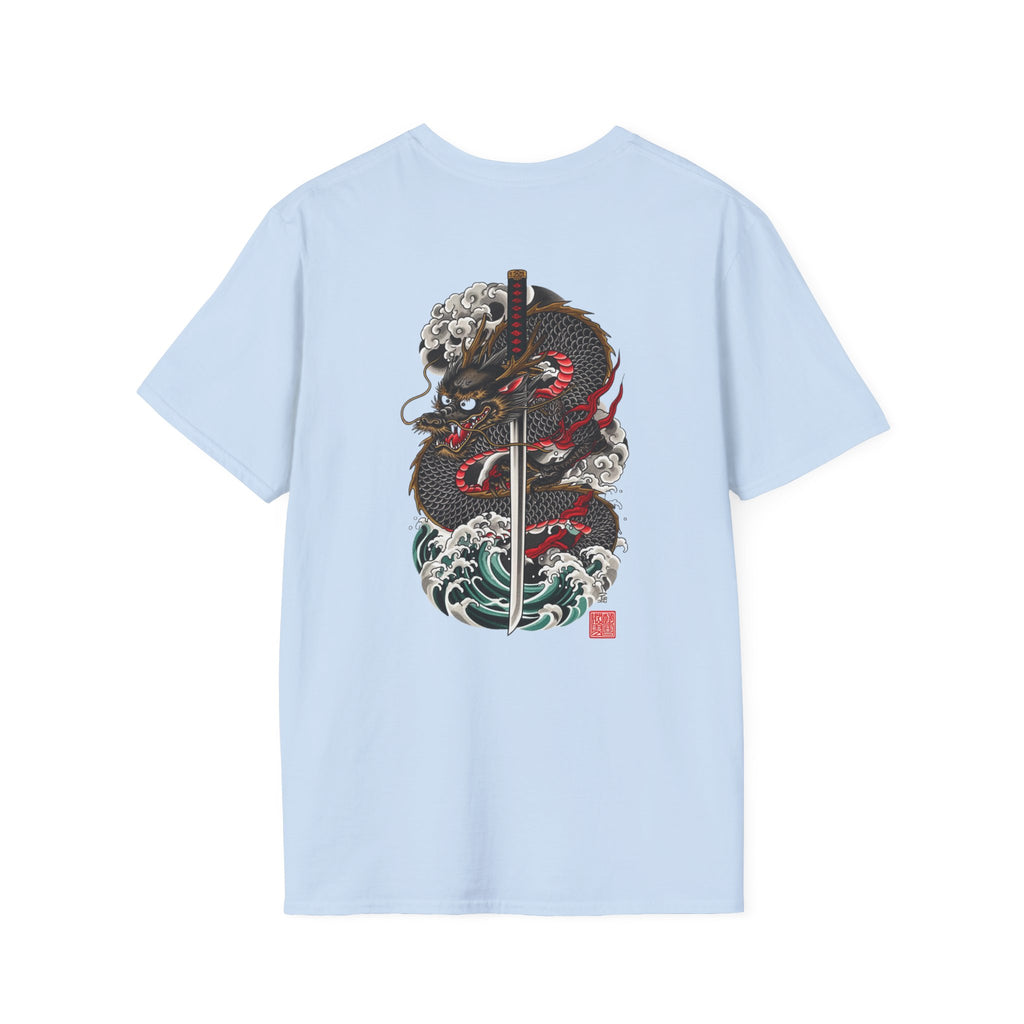 Minimal Logo T‑Shirt — Zenora Black Square Chest Print