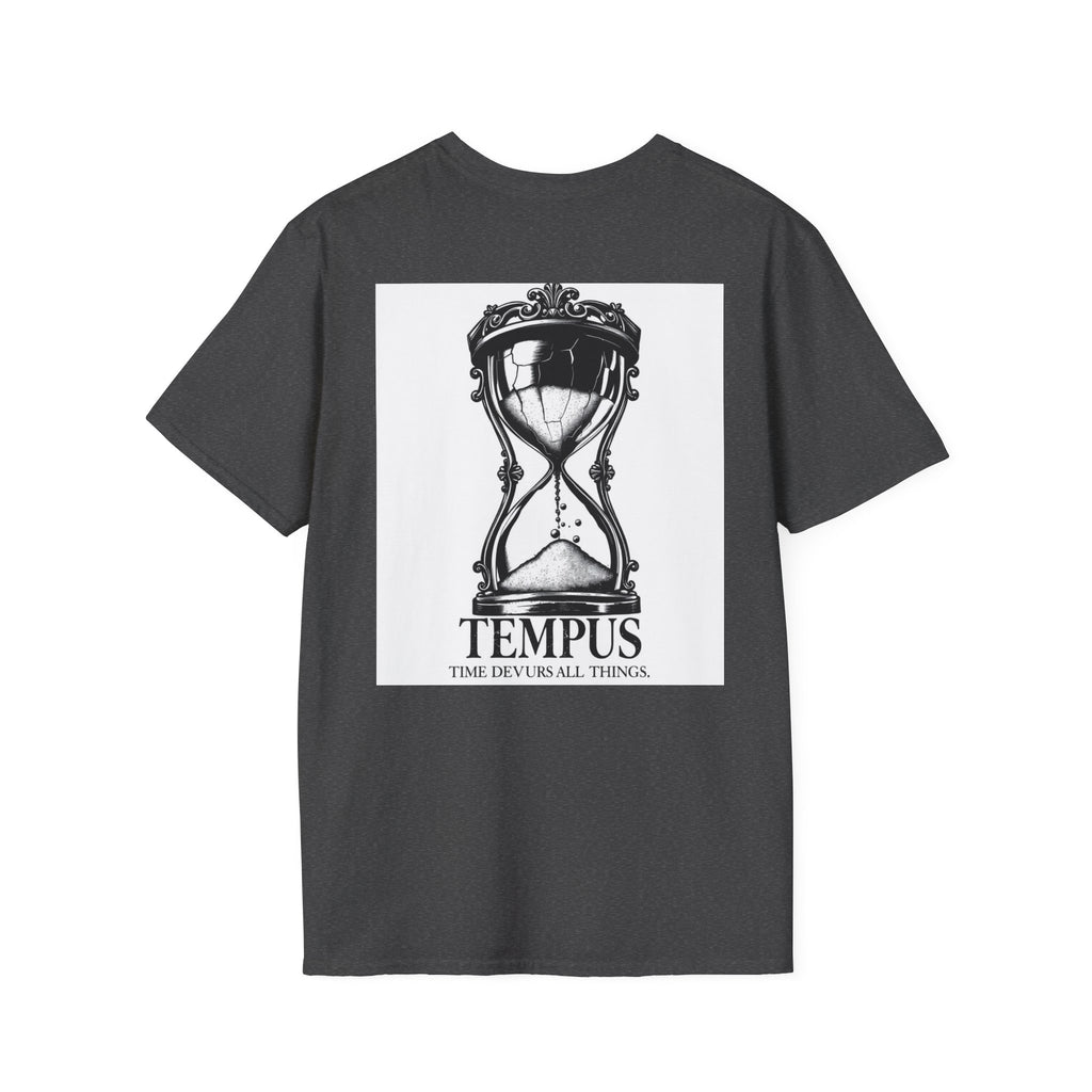 Minimal Logo T-Shirt — Small Chest Emblem Casual Tee