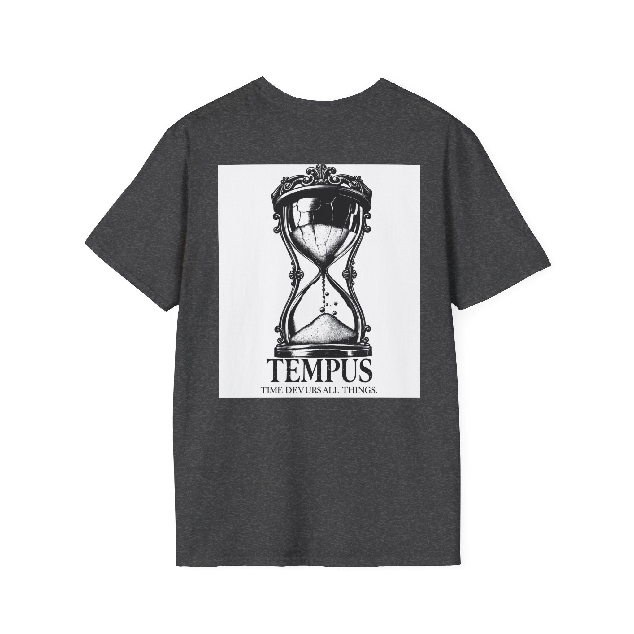 Minimal Logo T-Shirt — Small Chest Emblem Casual Tee