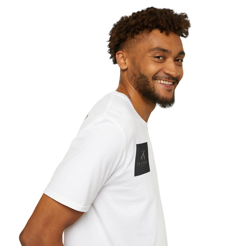 Minimalist 'Velora' Logo T-Shirt — Women's & Men's Casual Tee