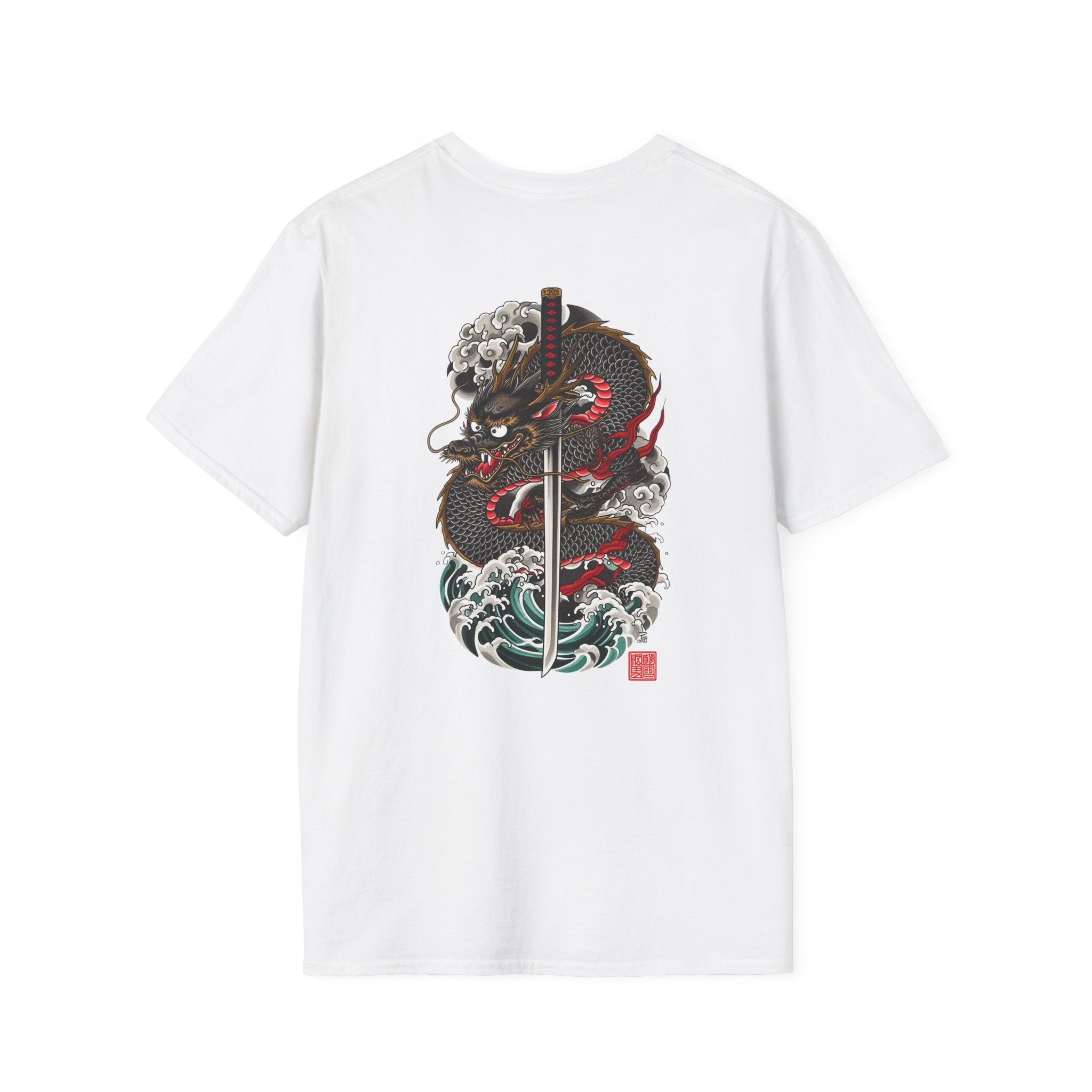 Minimal Logo T‑Shirt — Zenora Black Square Chest Print