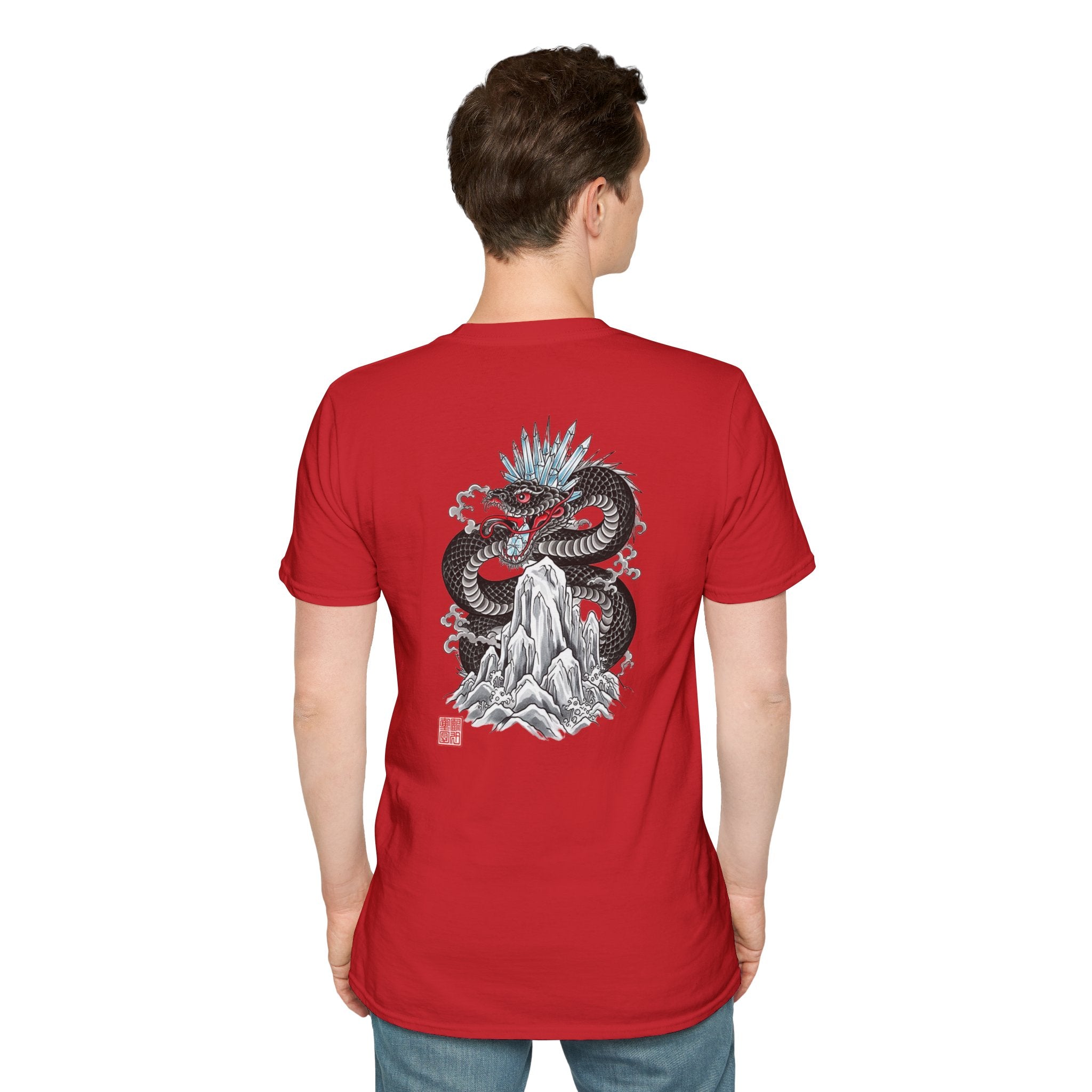 Minimal Logo T-Shirt — ZEIORA Chest Patch Design