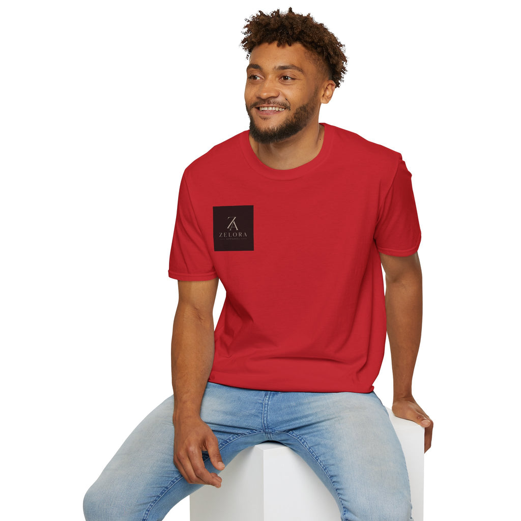 Minimal Logo T-Shirt — Zeora Monogram Casual Tee