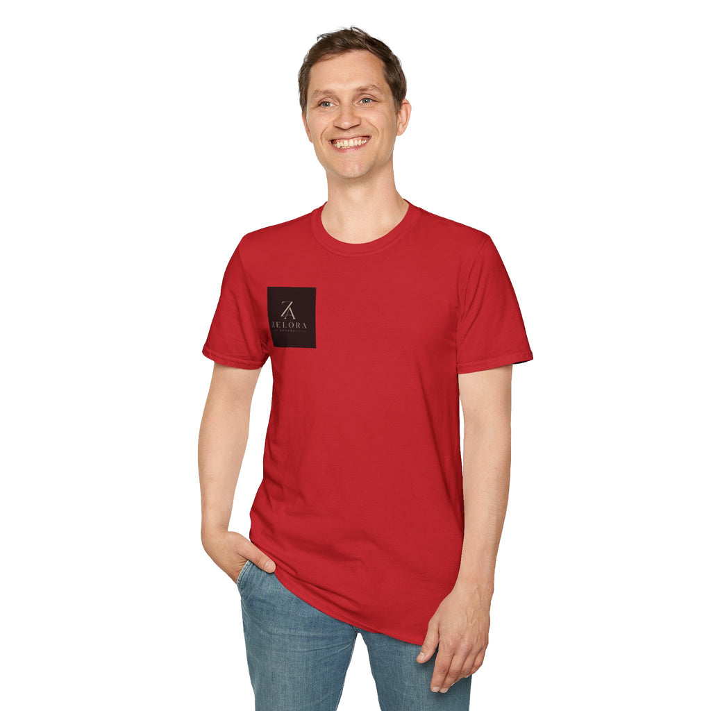 Minimal Logo T‑Shirt — Zeora Square Emblem Tee