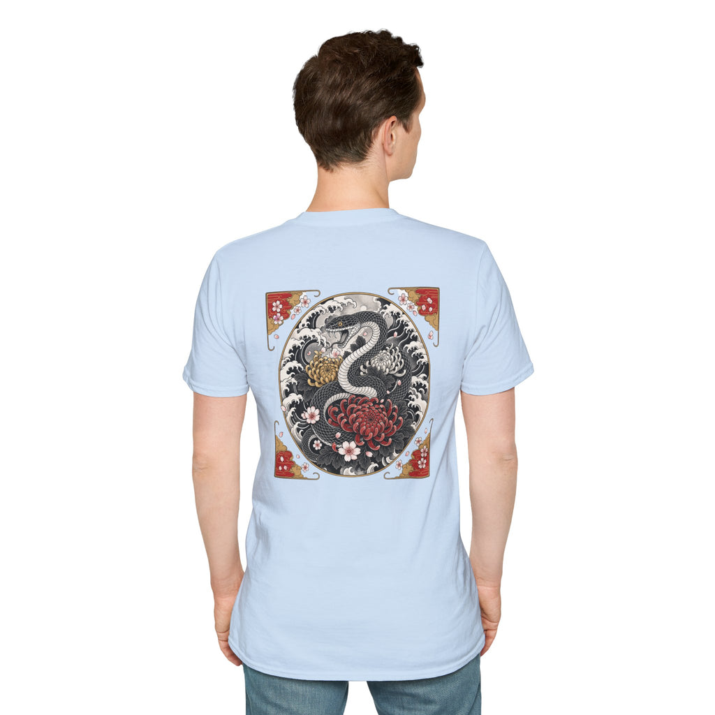 Minimal Logo T-Shirt — Zeora Monogram Casual Tee