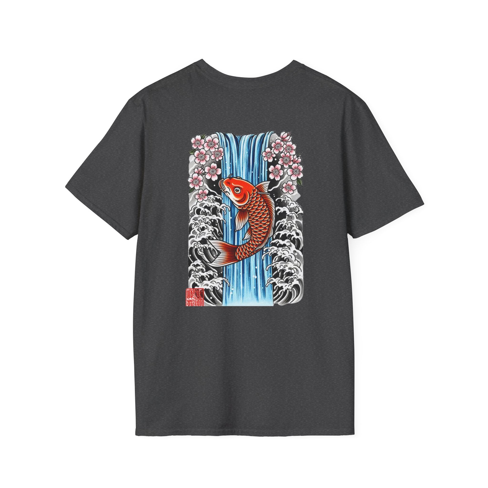 Minimal Logo T‑Shirt — Petite Chest Square Branding Tee