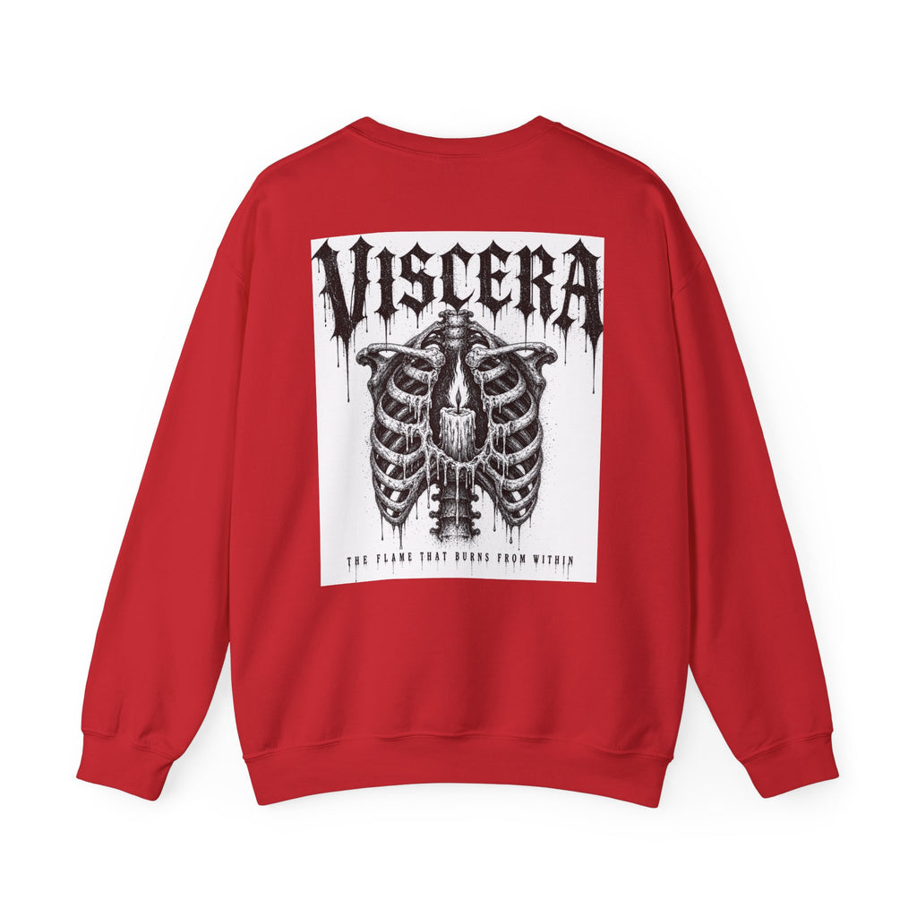 Crewneck Sweatshirt — Viscera Ribcage Graphic Crewneck