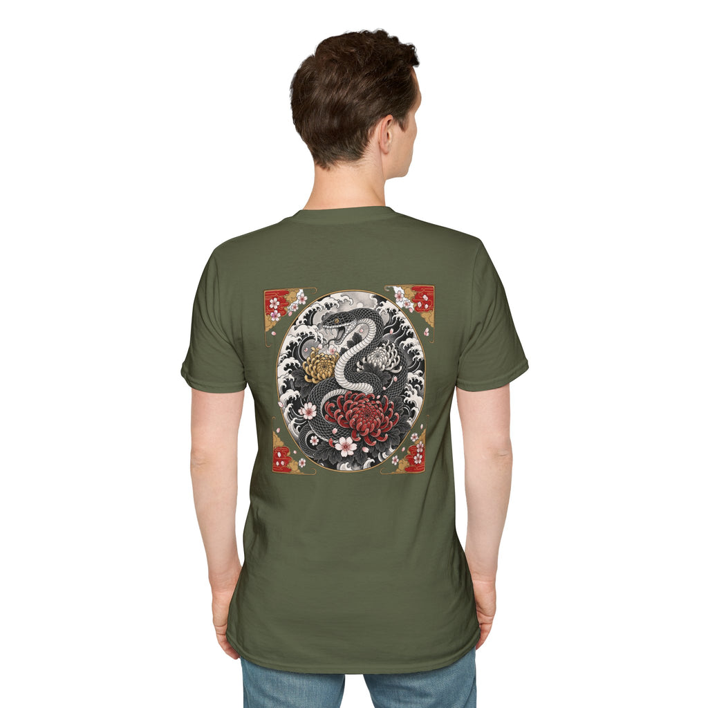 Minimal Logo T-Shirt — Zeora Monogram Casual Tee