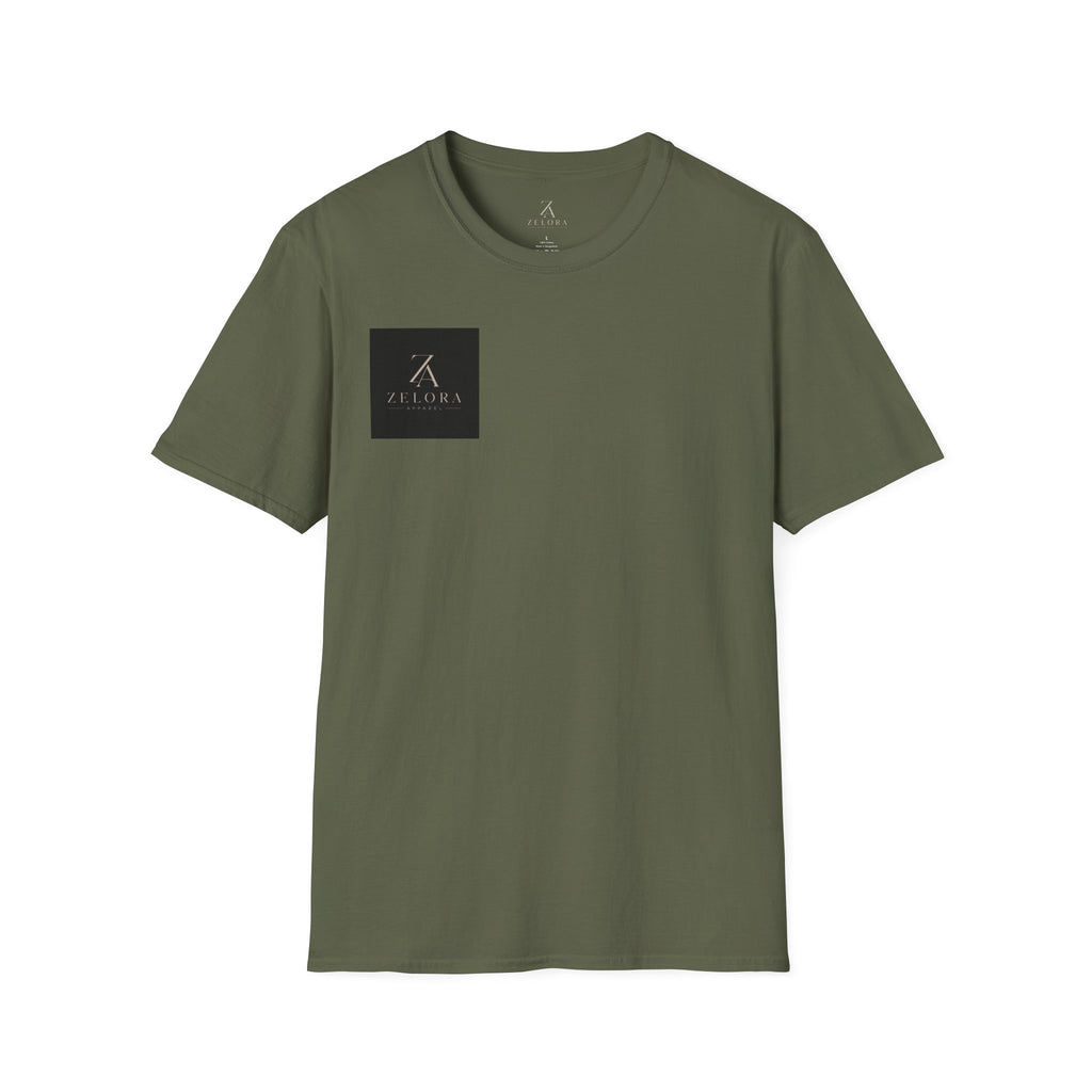 Minimal Logo T-Shirt — Small Chest Emblem Casual Tee