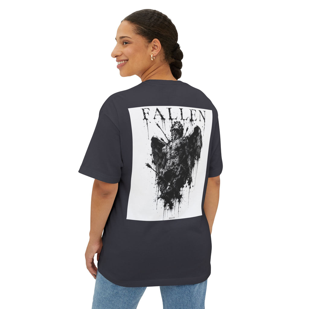 Fallen Angel — Oversized White Casual Shirt