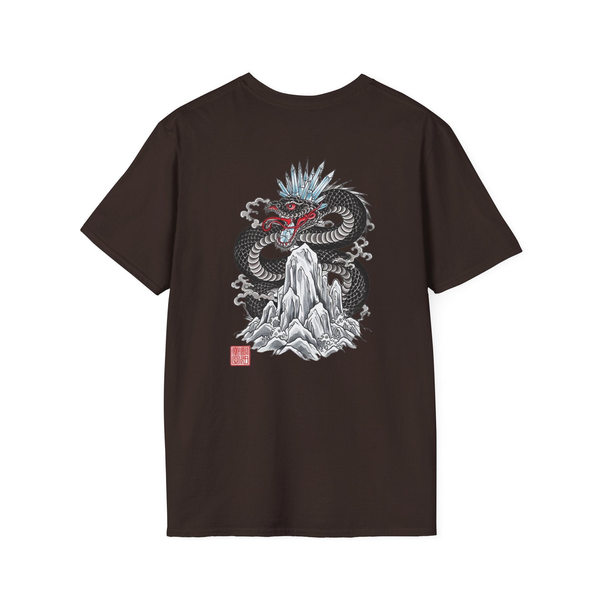 Minimal Logo T-Shirt — ZEIORA Chest Patch Design