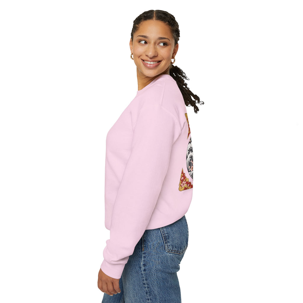 Phoenix Crewneck Sweatshirt — Vintage Japanese Phoenix Back Print