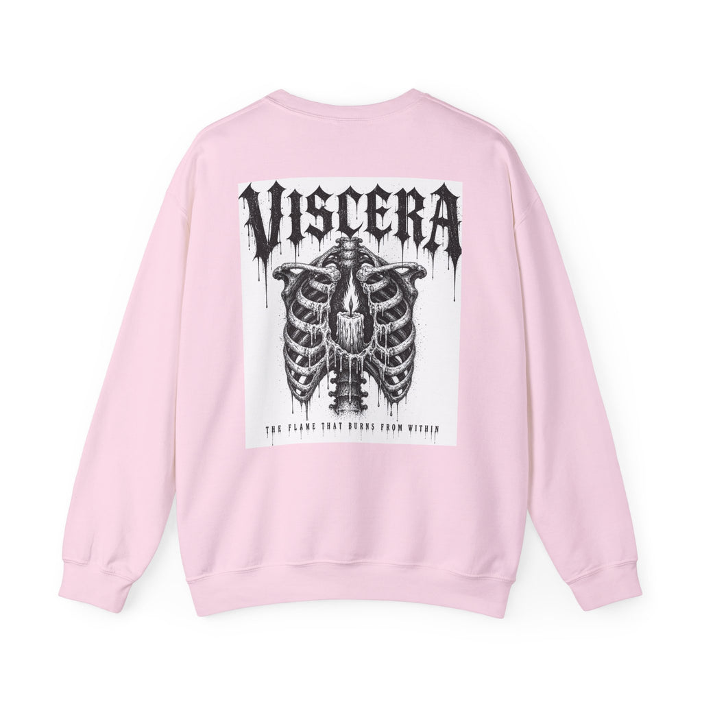 Crewneck Sweatshirt — Viscera Ribcage Graphic Crewneck
