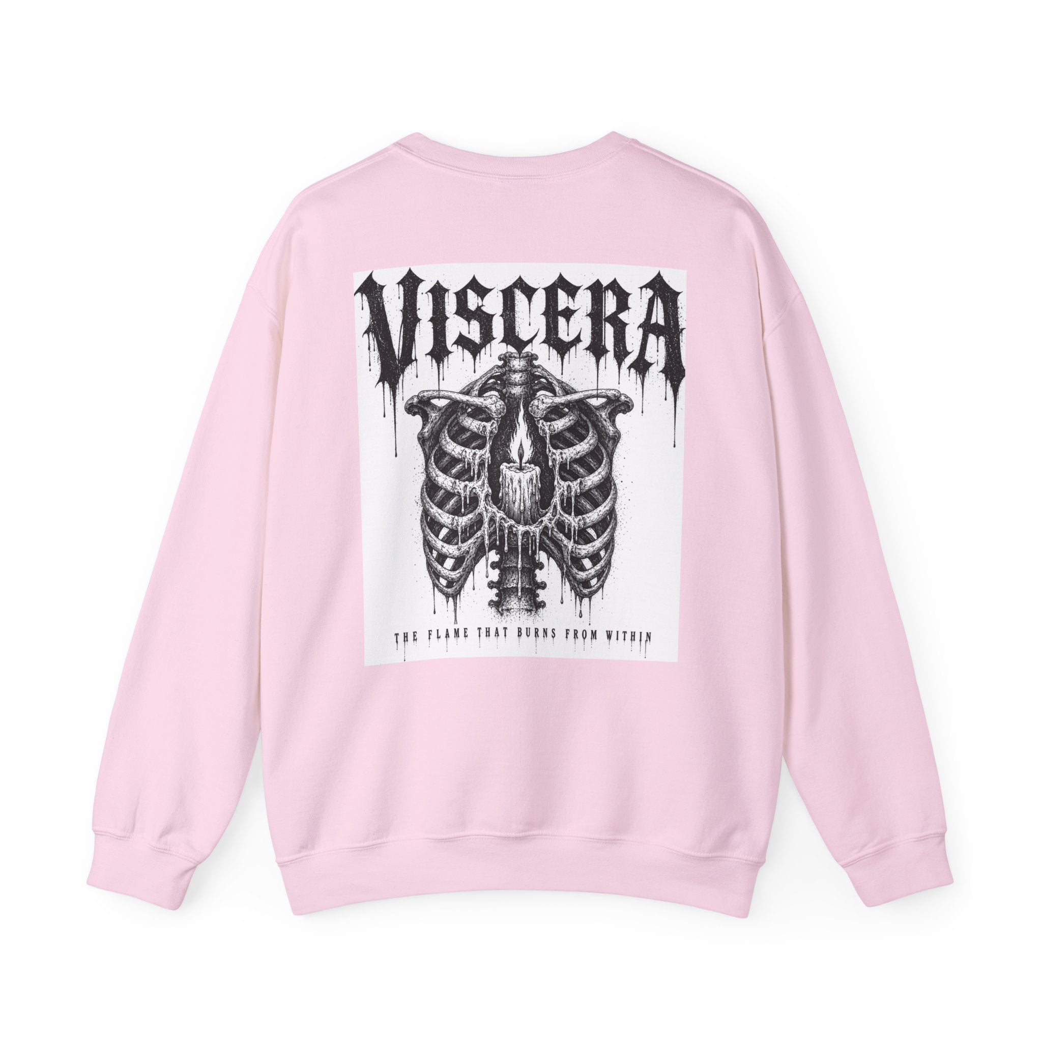 Crewneck Sweatshirt — Viscera Ribcage Graphic Crewneck