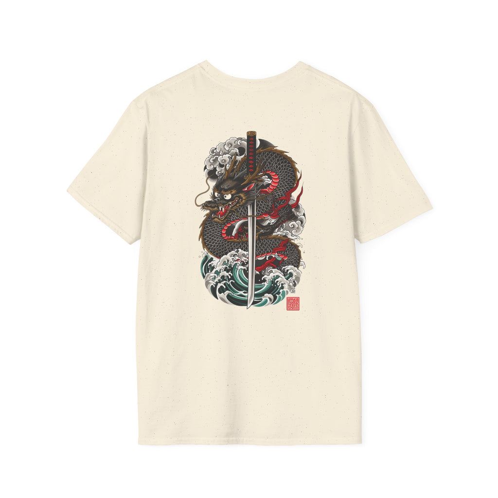 Minimal Logo T‑Shirt — Zenora Black Square Chest Print