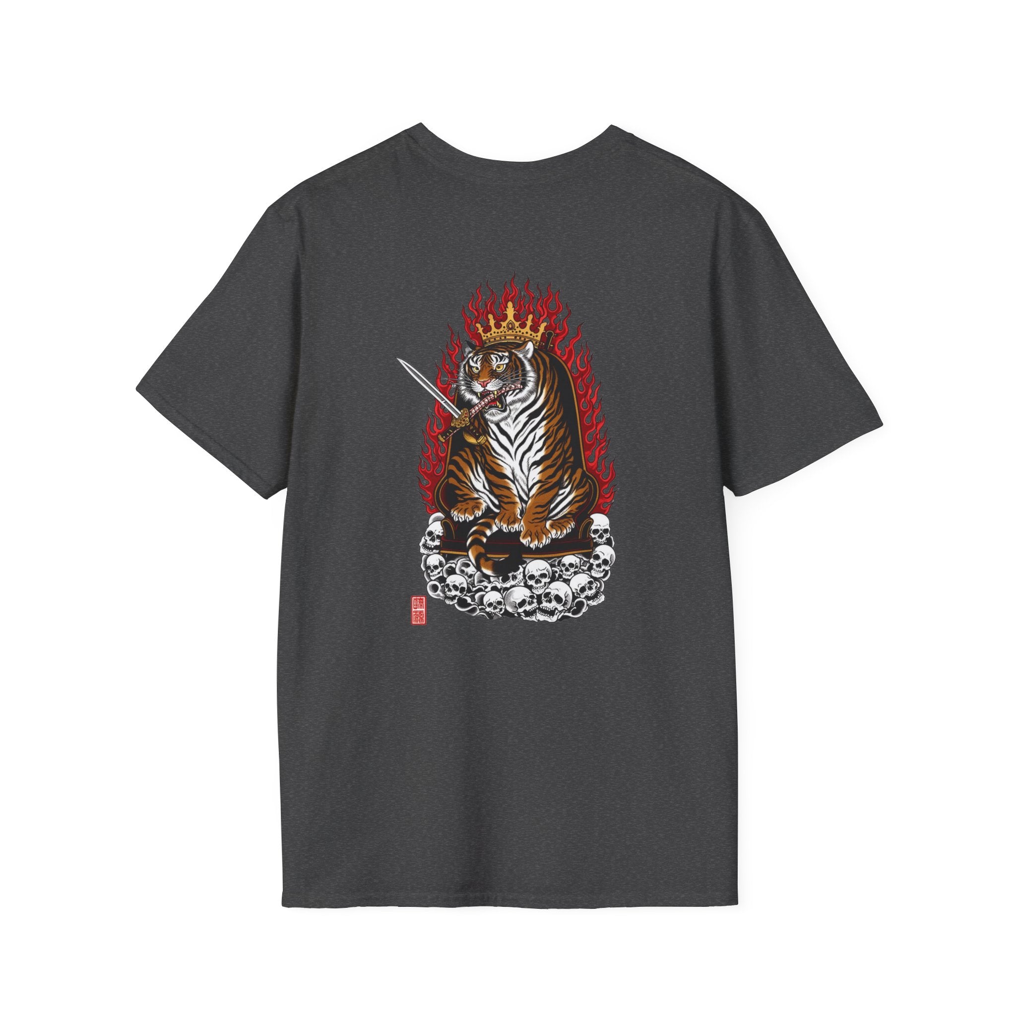 Minimal Logo T‑Shirt — Small Chest Emblem Casual Tee