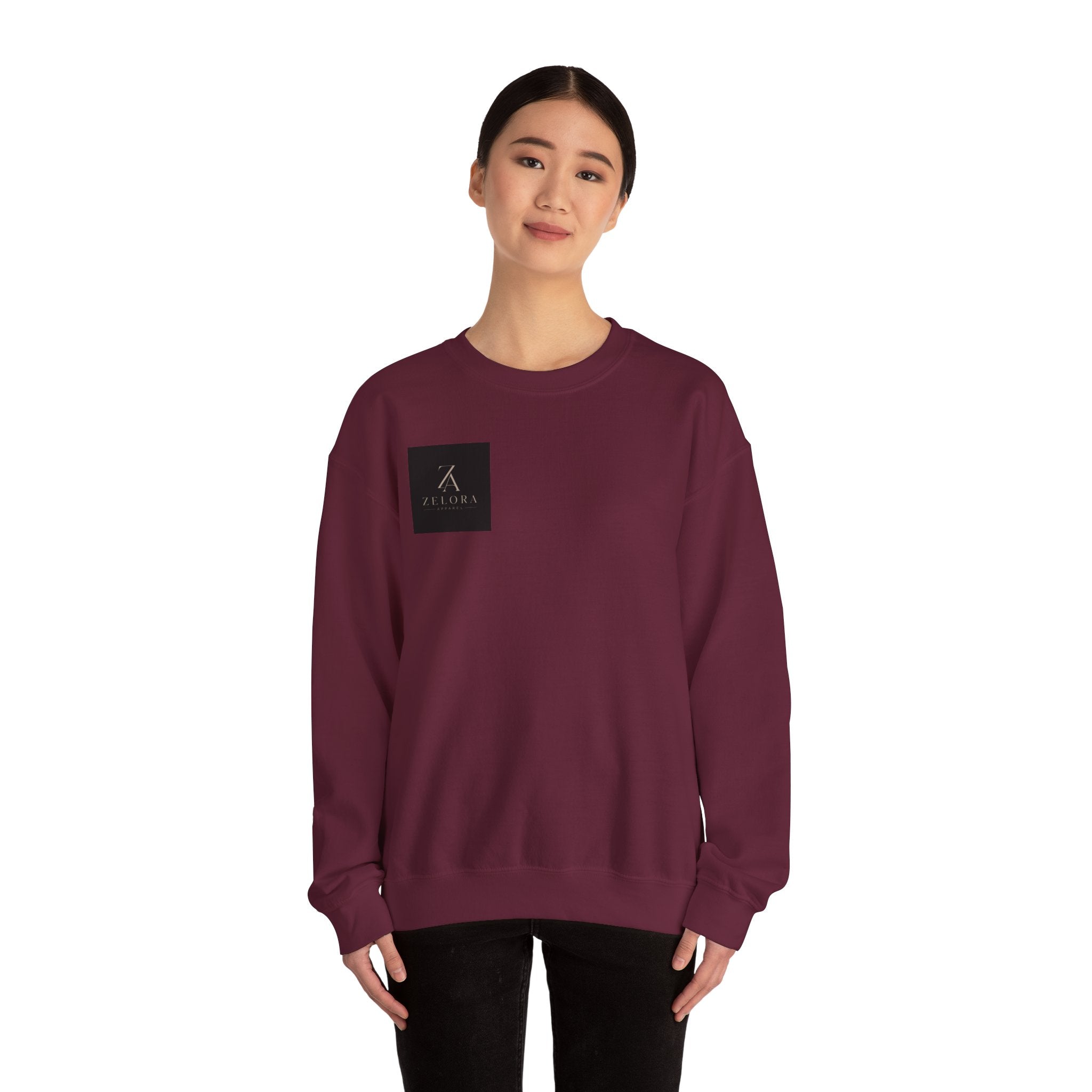 Hannya Mask Crewneck Sweatshirt — Japanese Demon Floral Back Print
