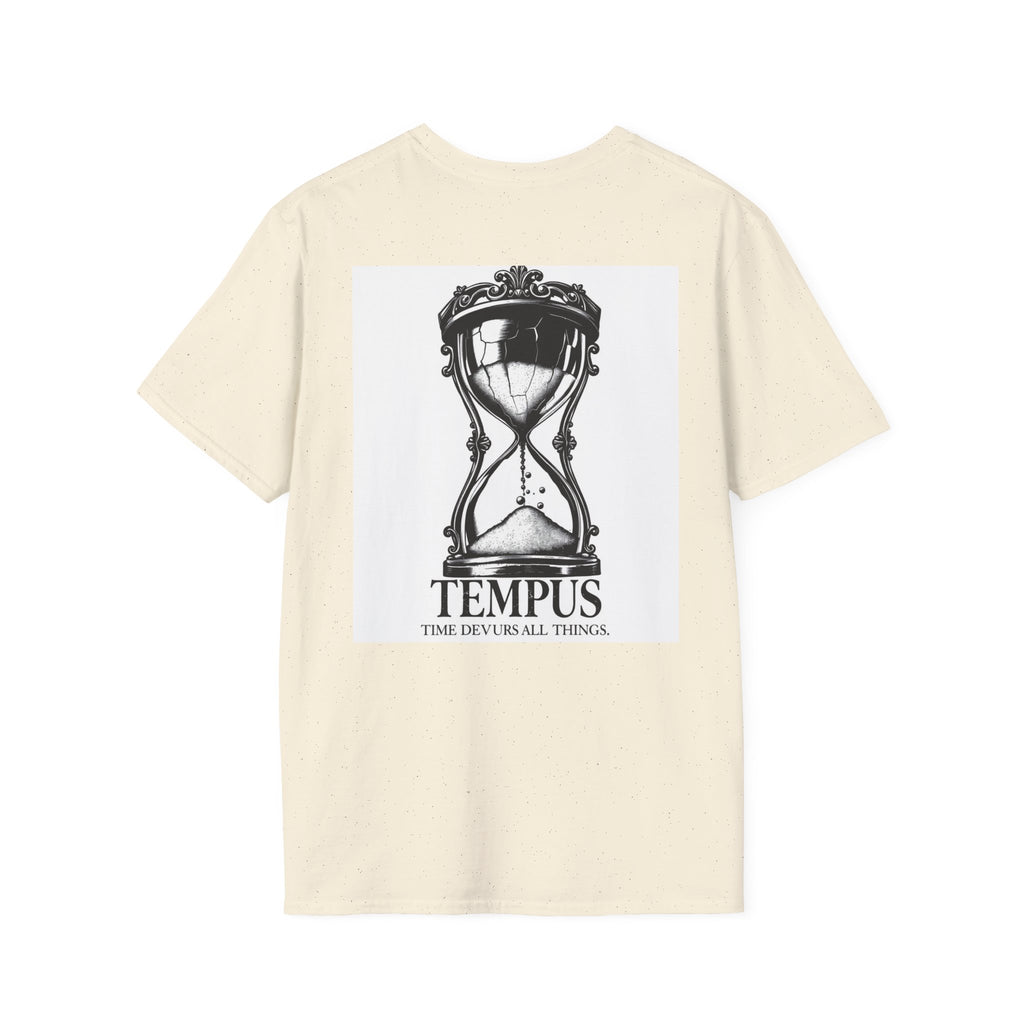 Minimal Logo T-Shirt — Small Chest Emblem Casual Tee