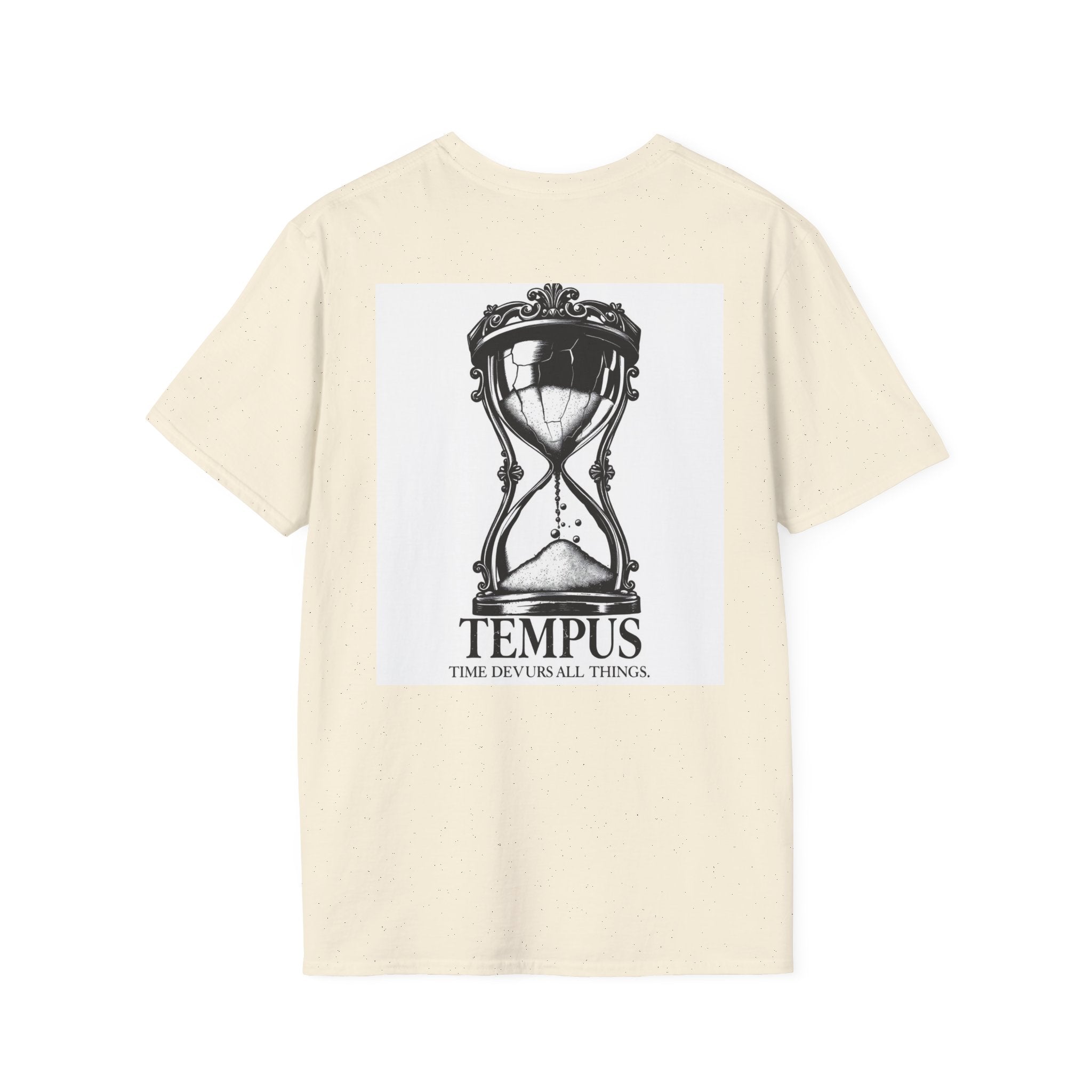 Minimal Logo T-Shirt — Small Chest Emblem Casual Tee