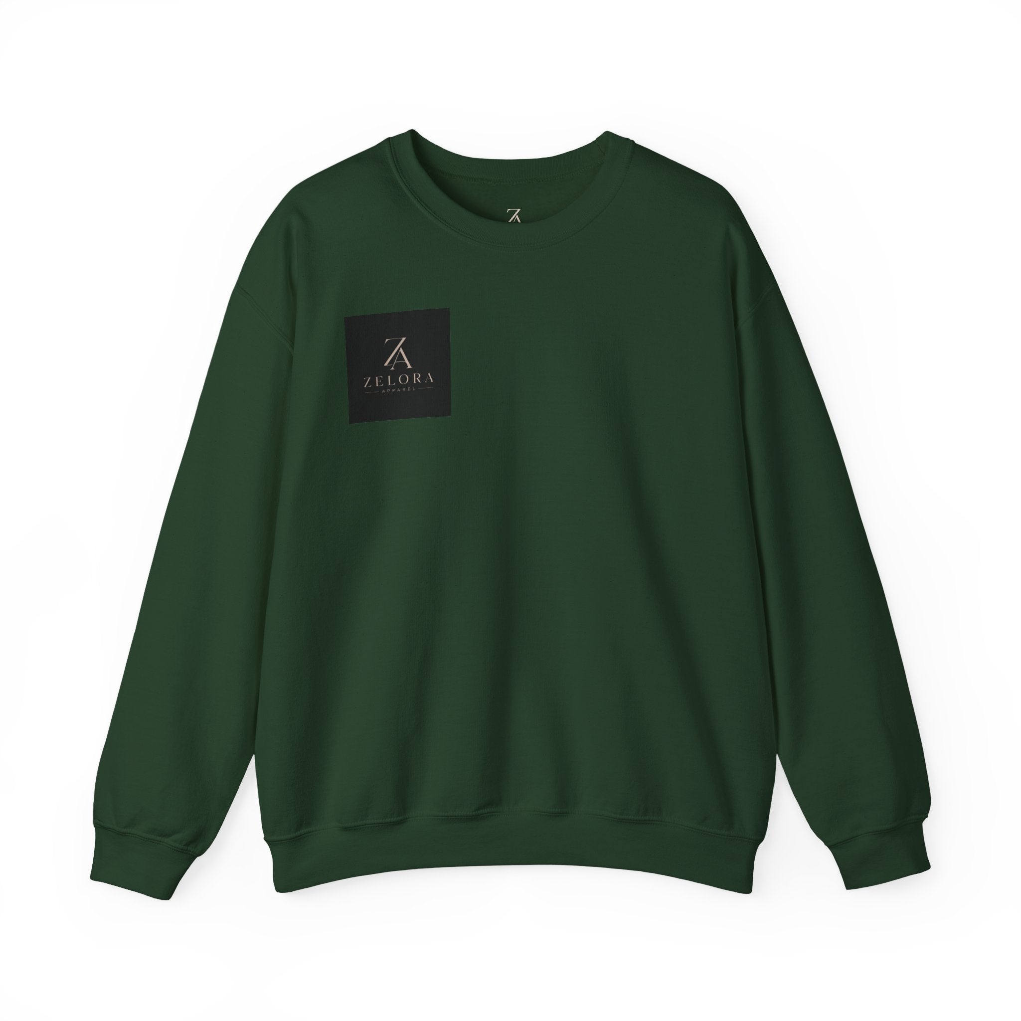 Phoenix Rising Crewneck Sweatshirt — Japanese-style Flaming Phoenix Back Print