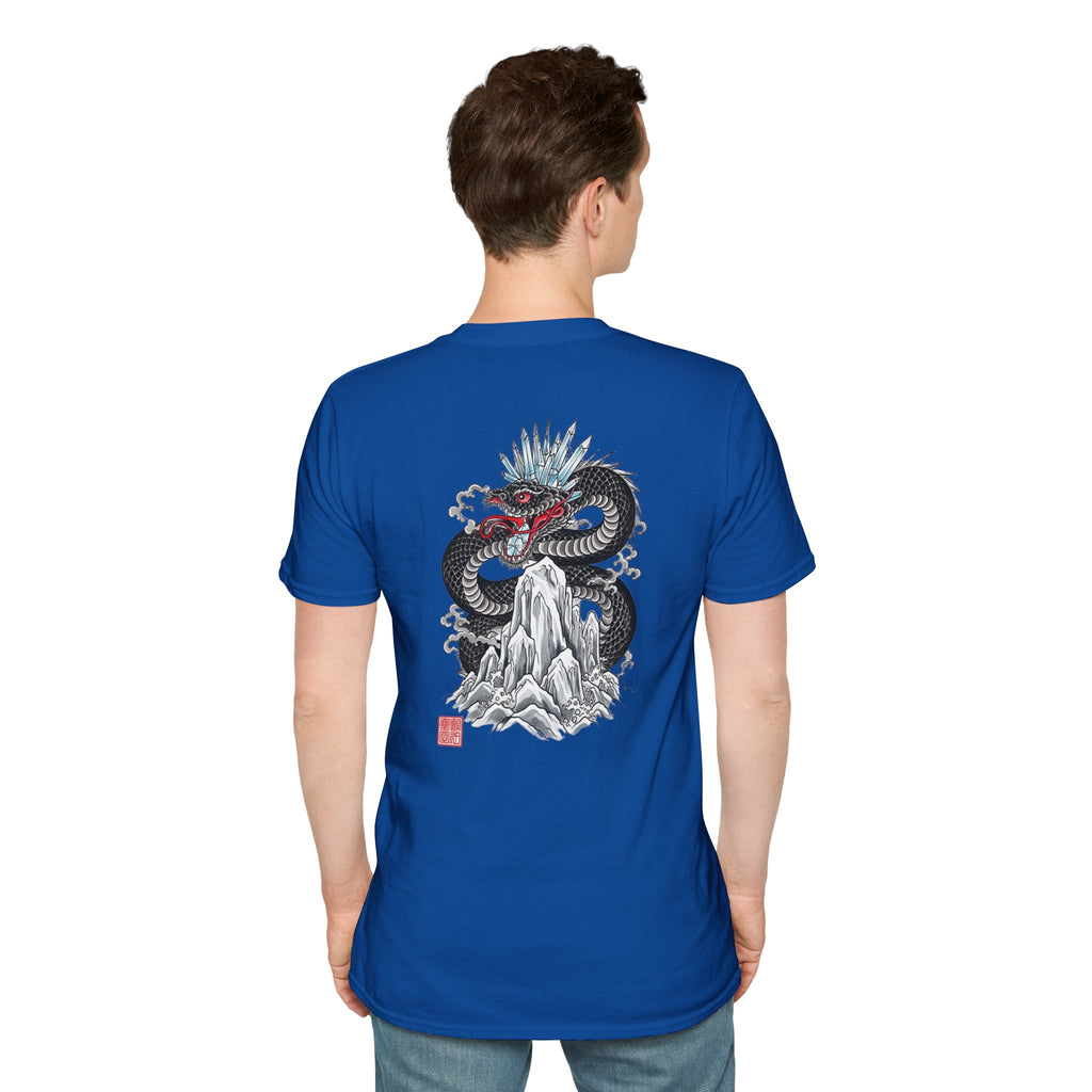 Minimal Logo T-Shirt — ZEIORA Chest Patch Design