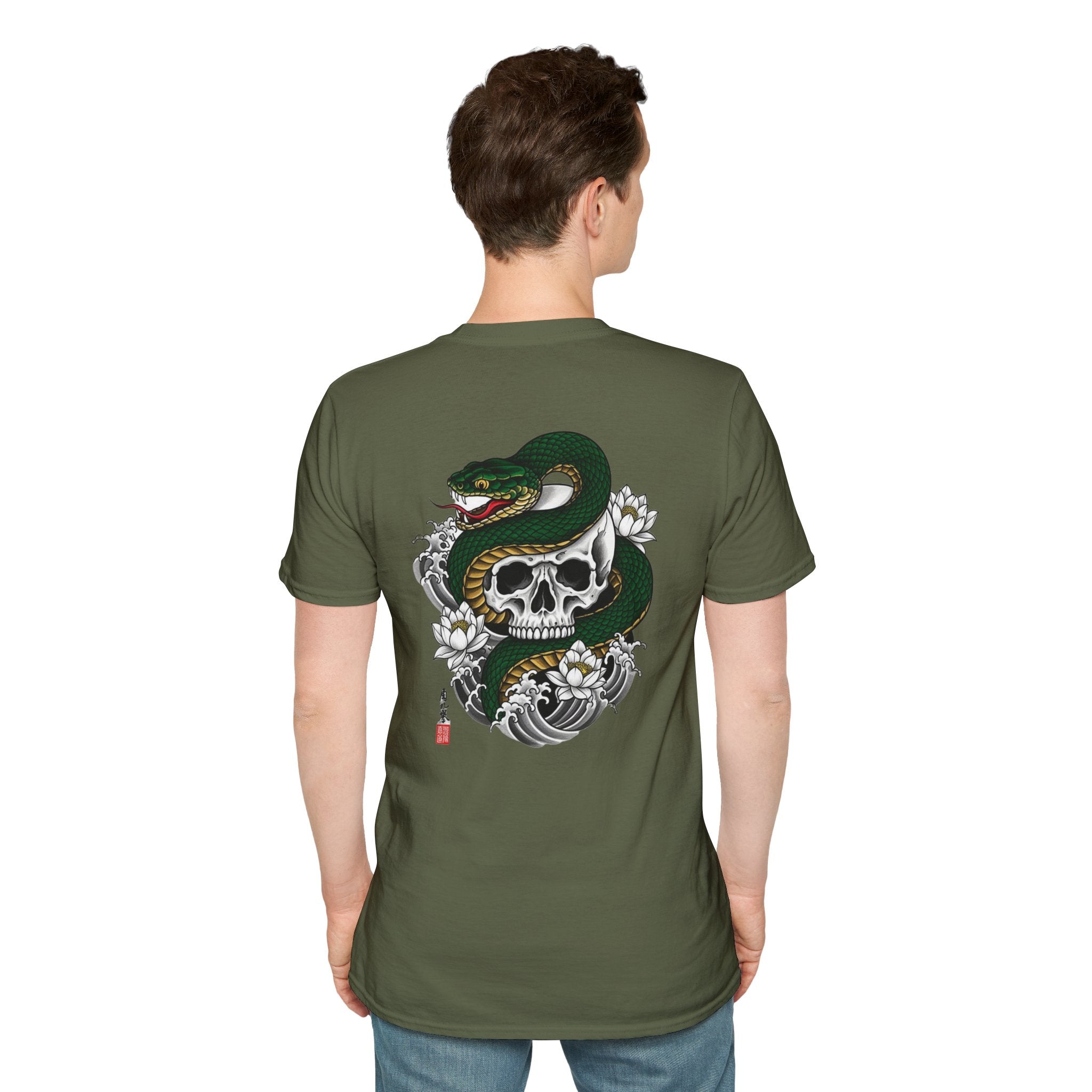 Minimal Logo T‑Shirt — Zeora Monogram Chest Print