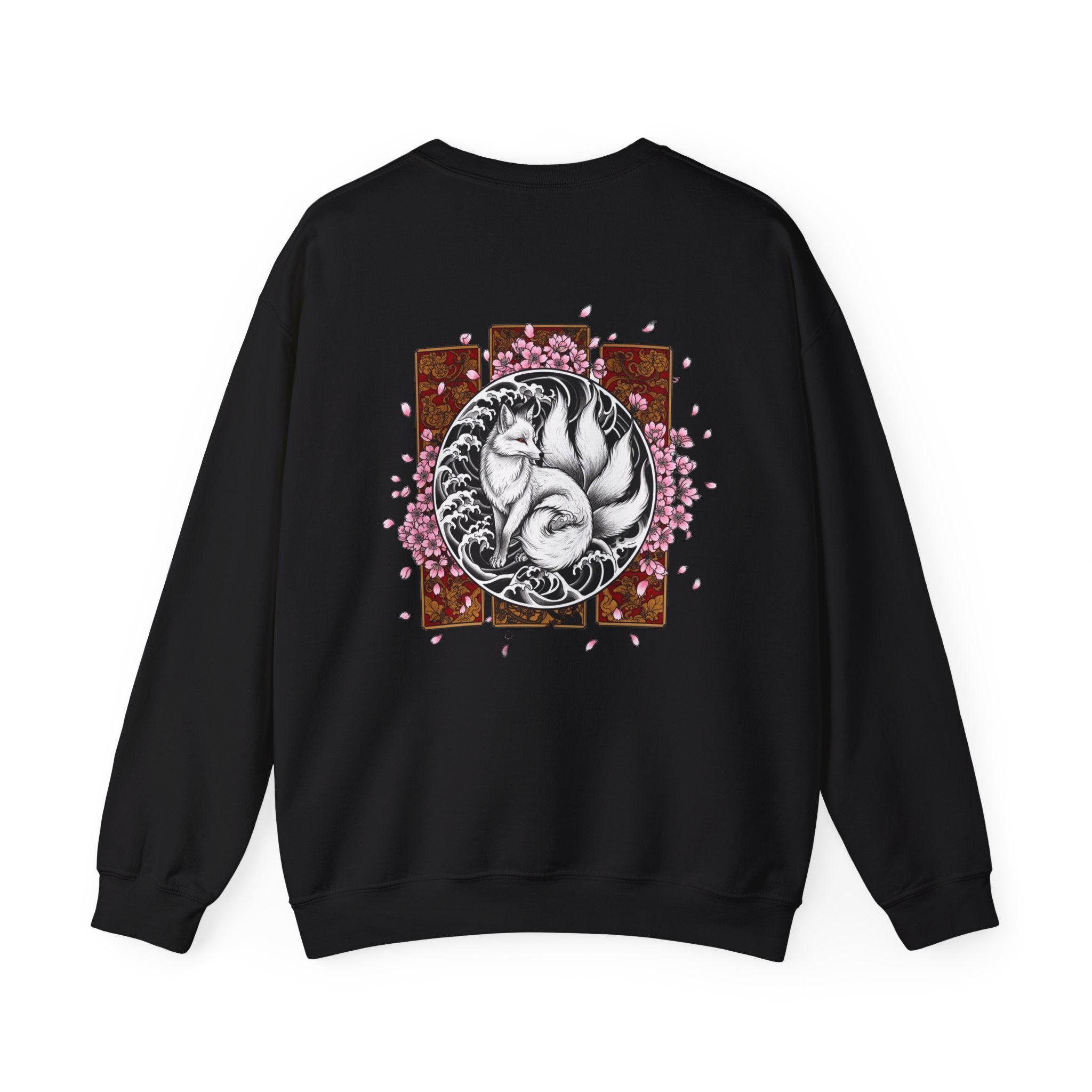 Fox Circle Graphic Sweatshirt