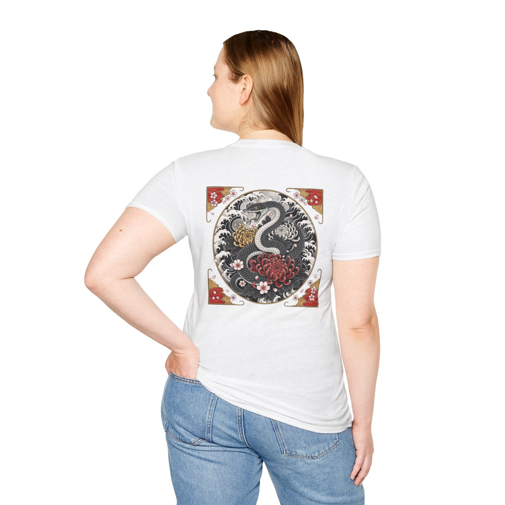 Minimal Logo T-Shirt — Zeora Monogram Casual Tee