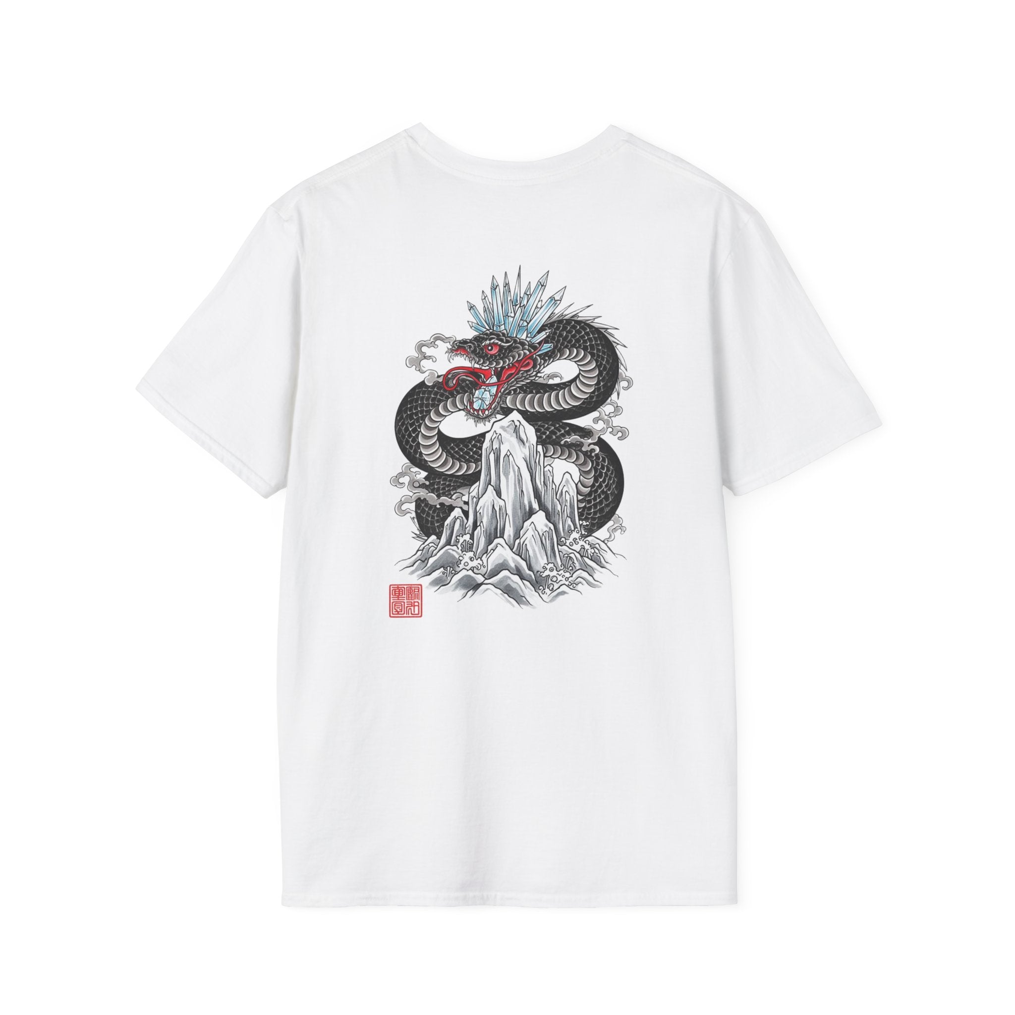Minimal Logo T-Shirt — ZEIORA Chest Patch Design