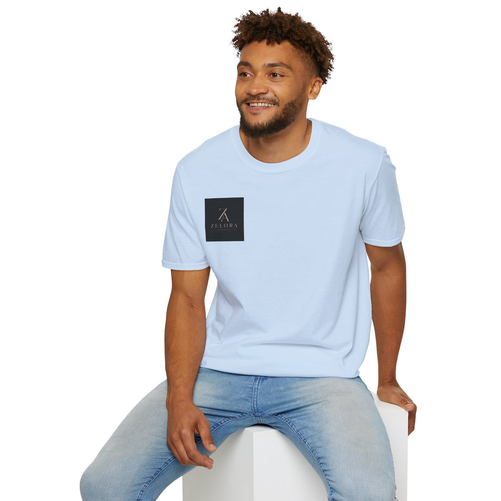 Minimal Logo T‑Shirt — Modern Square Brand Graphic Tee