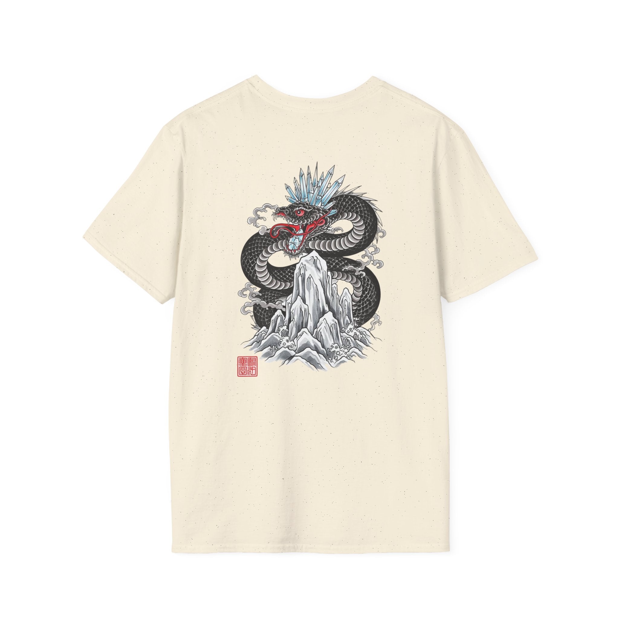 Minimal Logo T-Shirt — ZEIORA Chest Patch Design