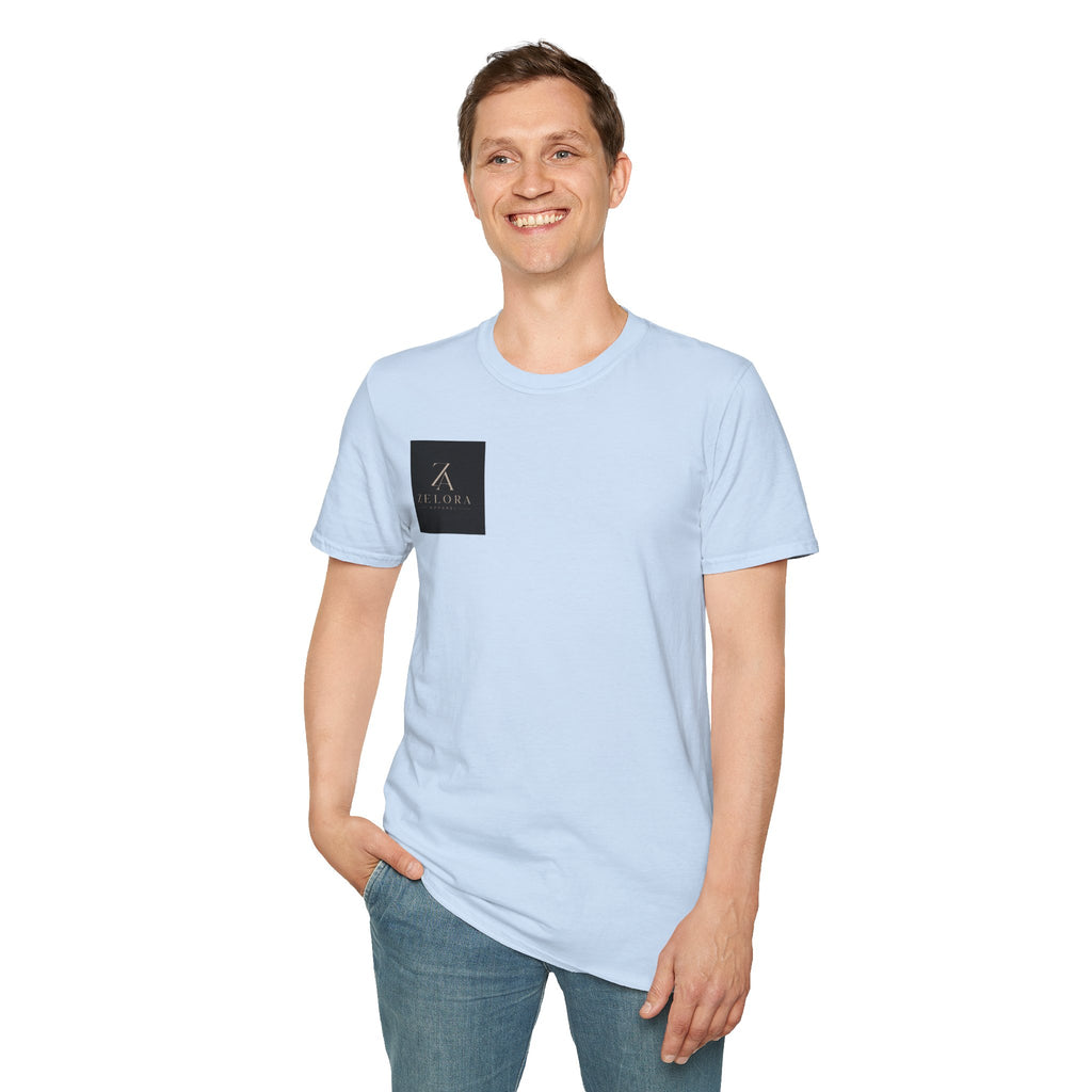 Minimal Logo T‑Shirt — Zeora Square Chest Badge