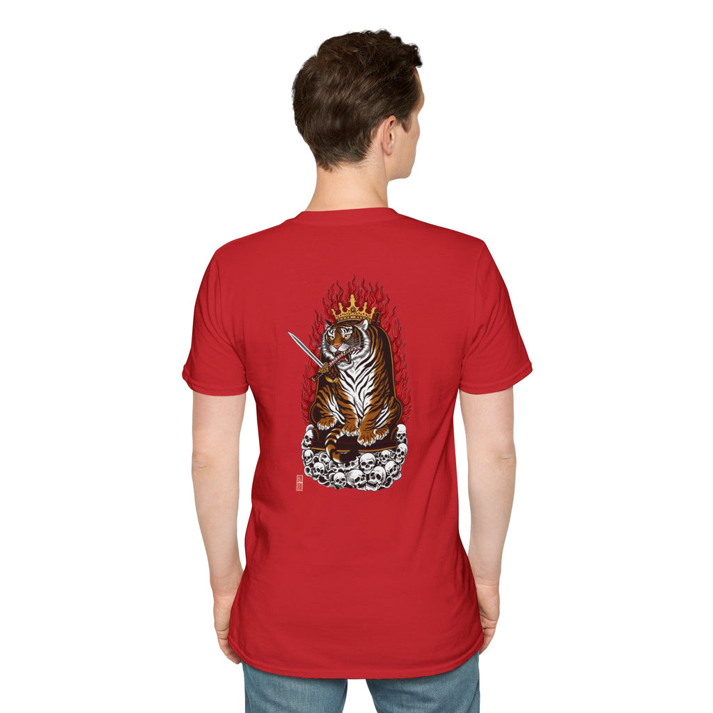 Minimal Logo T‑Shirt — Small Chest Emblem Casual Tee