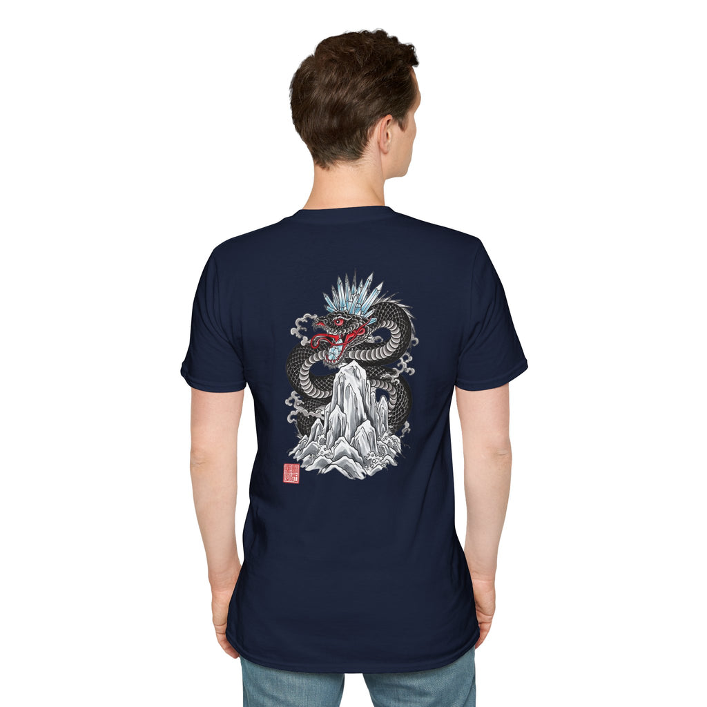Minimal Logo T-Shirt — ZEIORA Chest Patch Design