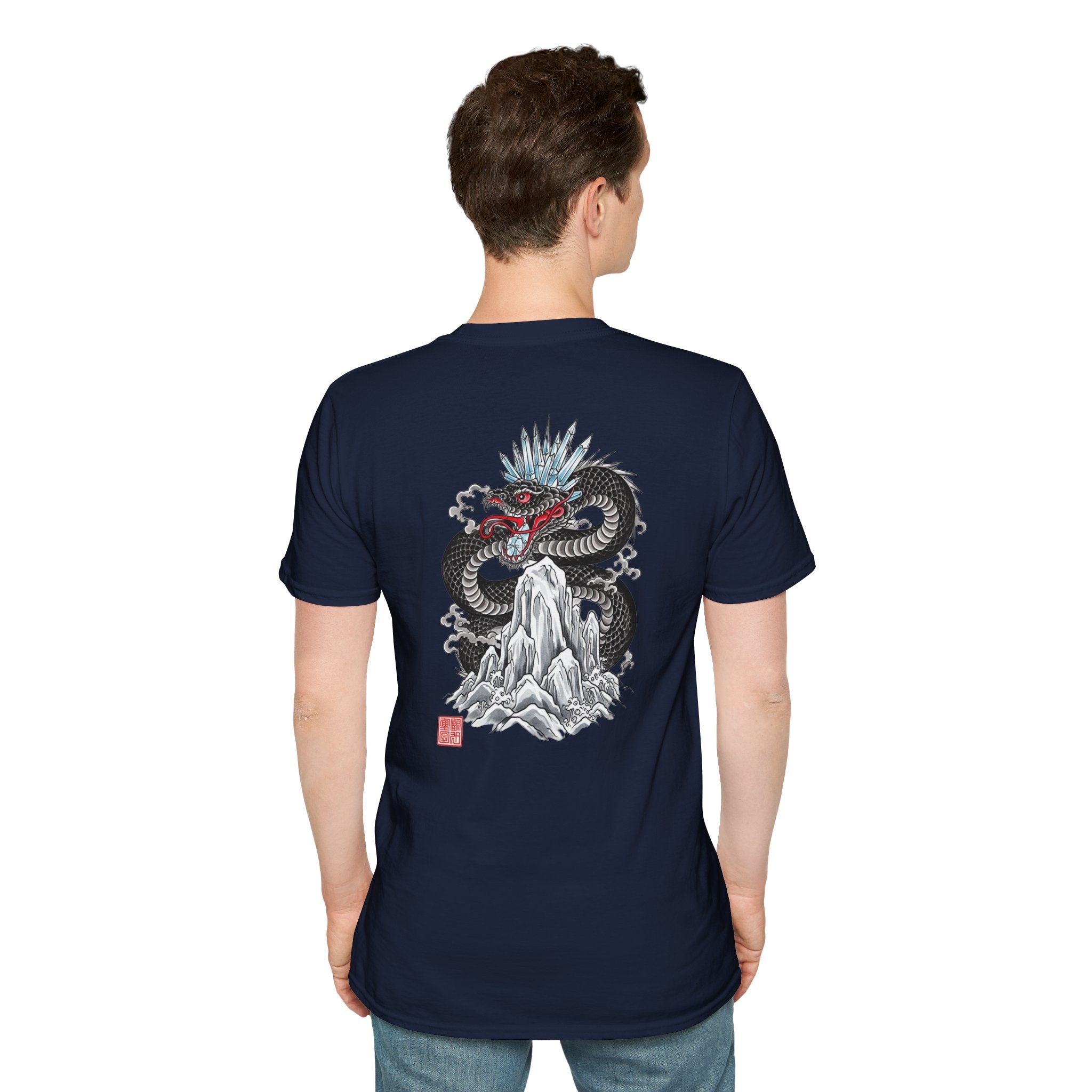 Minimal Logo T-Shirt — ZEIORA Chest Patch Design