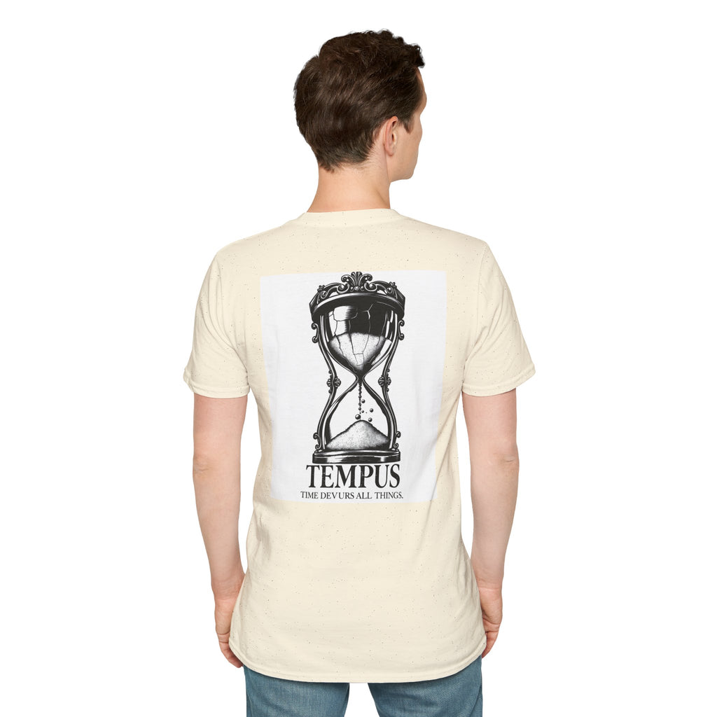 Minimal Logo T-Shirt — Small Chest Emblem Casual Tee