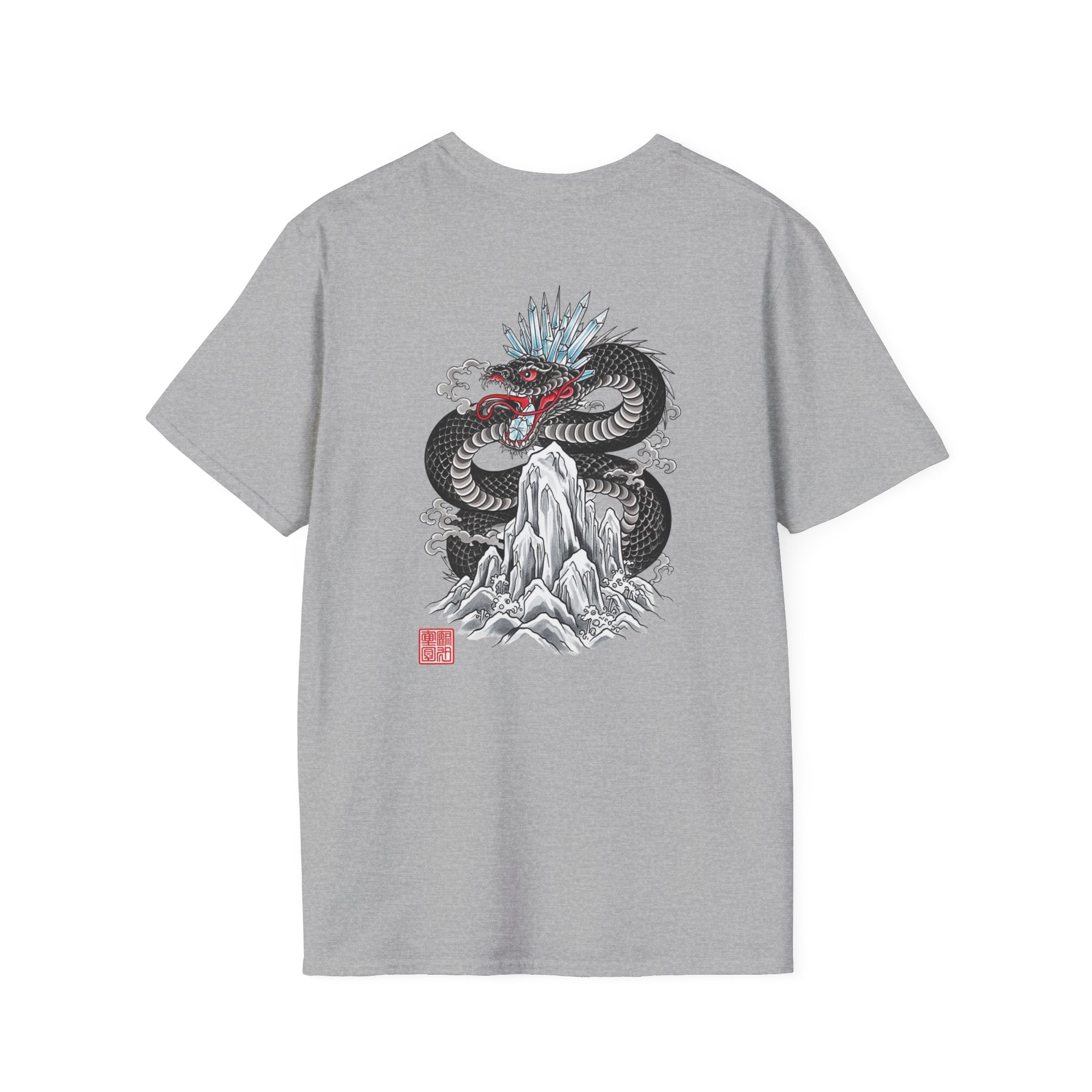 Minimal Logo T-Shirt — ZEIORA Chest Patch Design