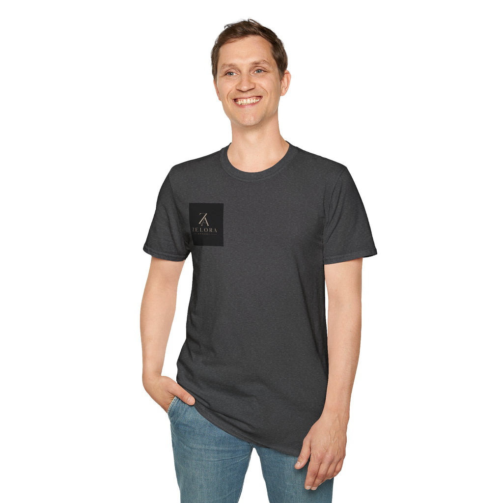 Minimal Logo T‑Shirt — Zeora Square Chest Badge