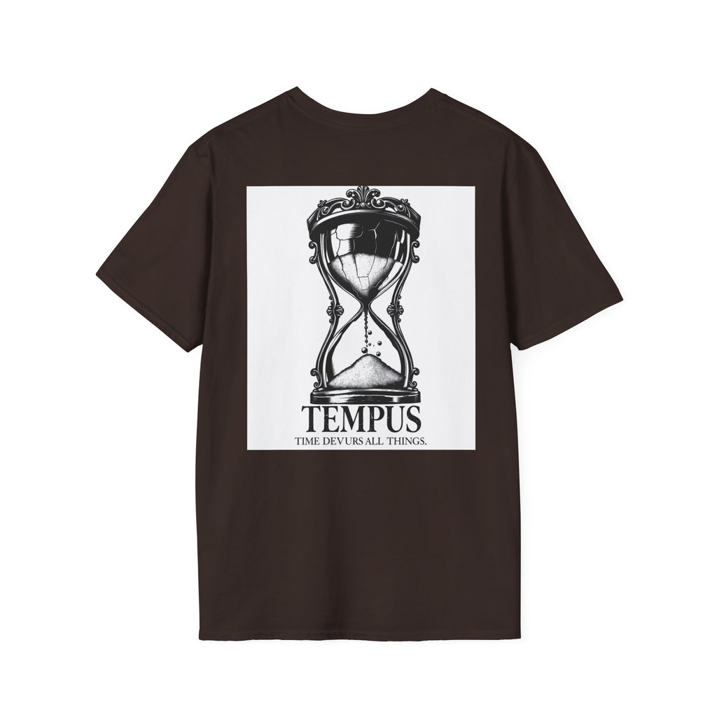 Minimal Logo T-Shirt — Small Chest Emblem Casual Tee