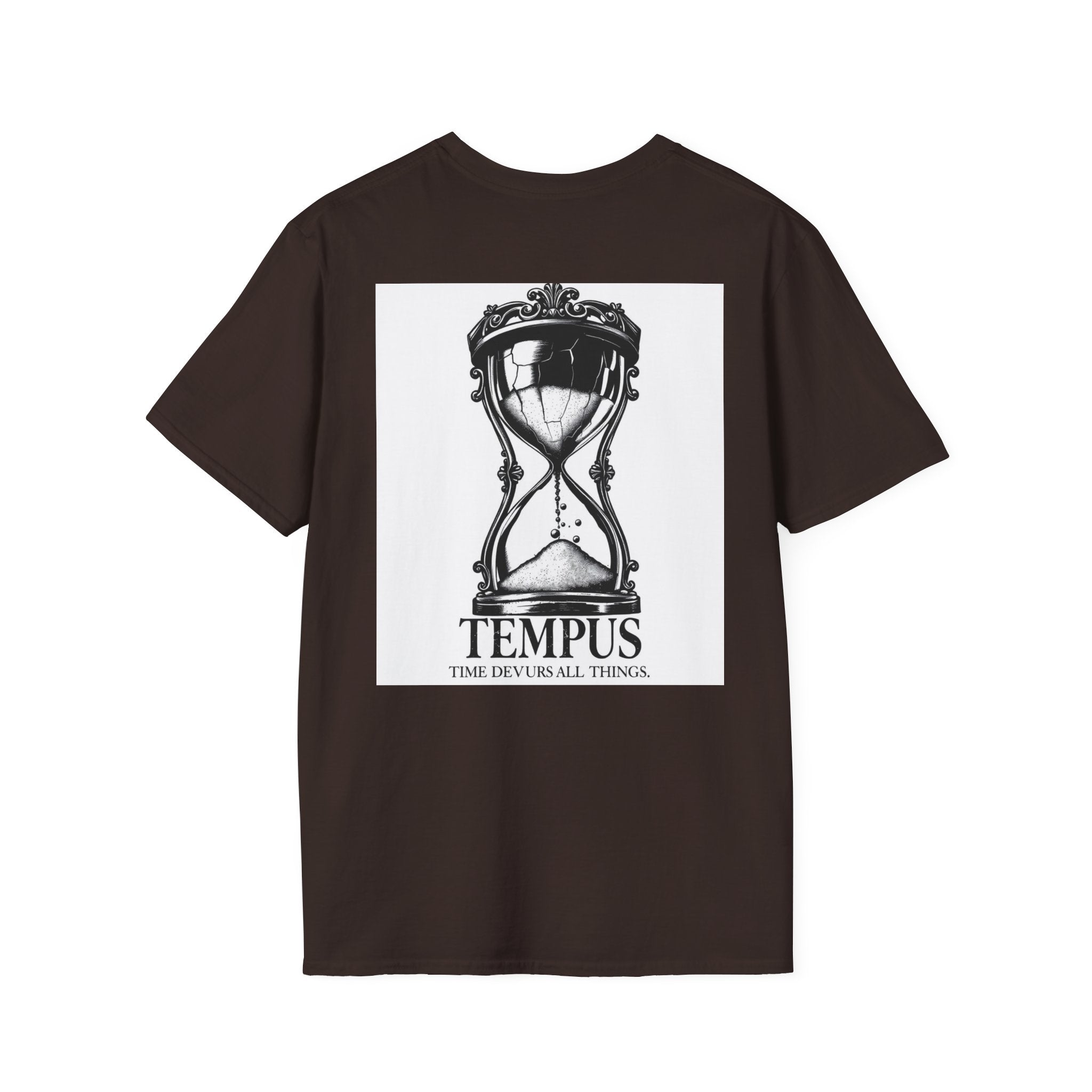 Minimal Logo T-Shirt — Small Chest Emblem Casual Tee