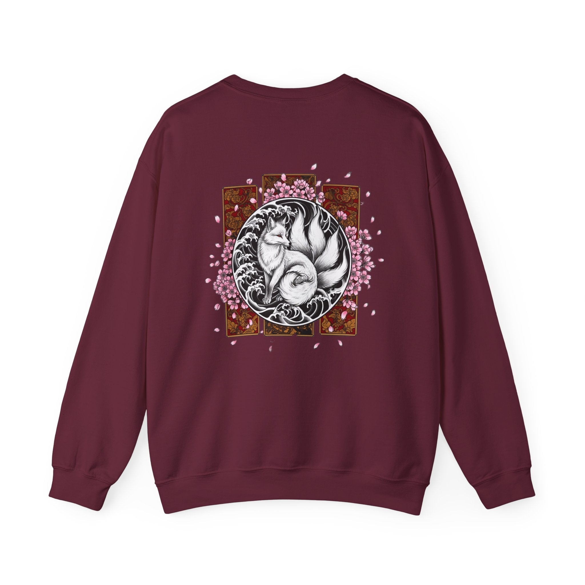 Fox Circle Graphic Sweatshirt