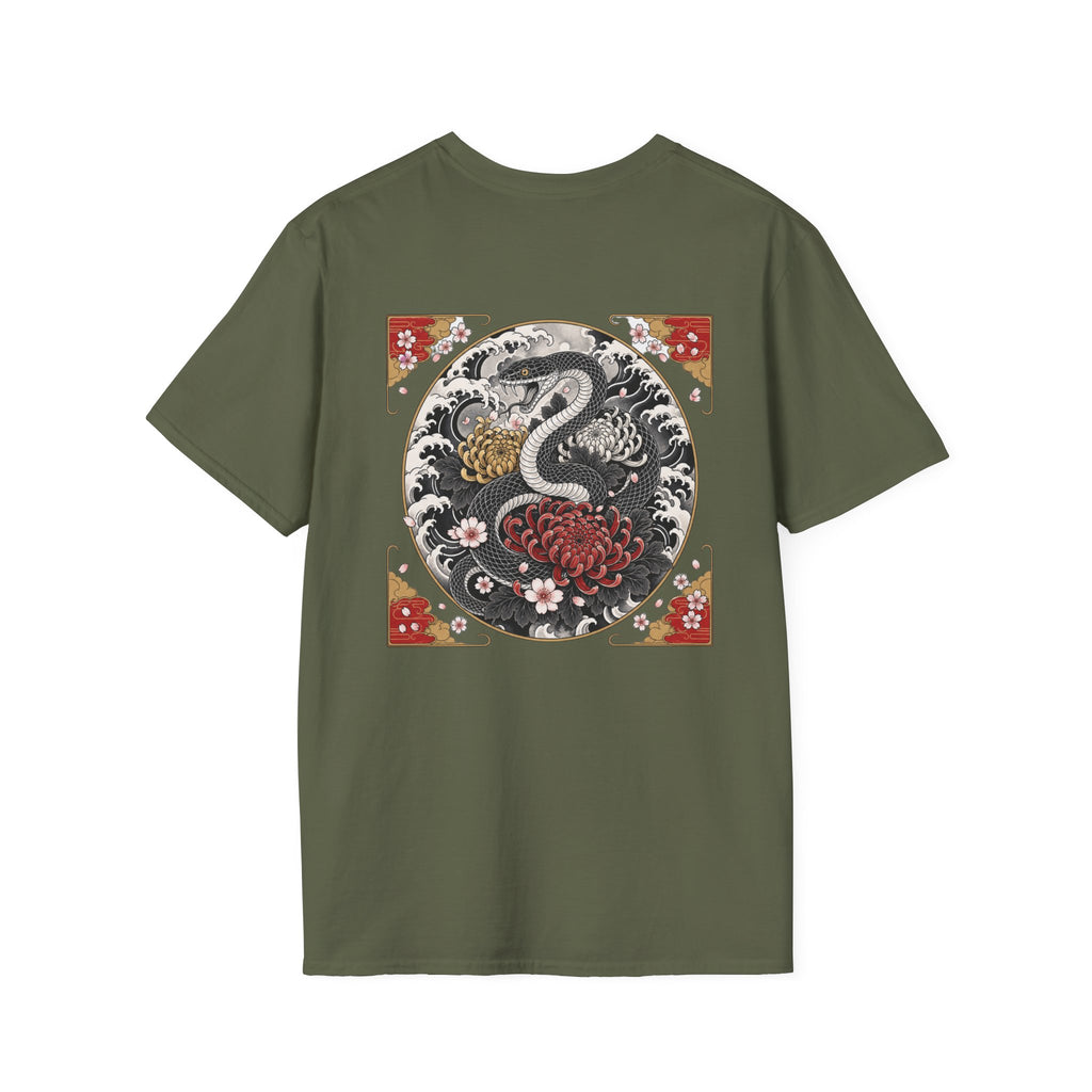 Minimal Logo T-Shirt — Zeora Monogram Casual Tee