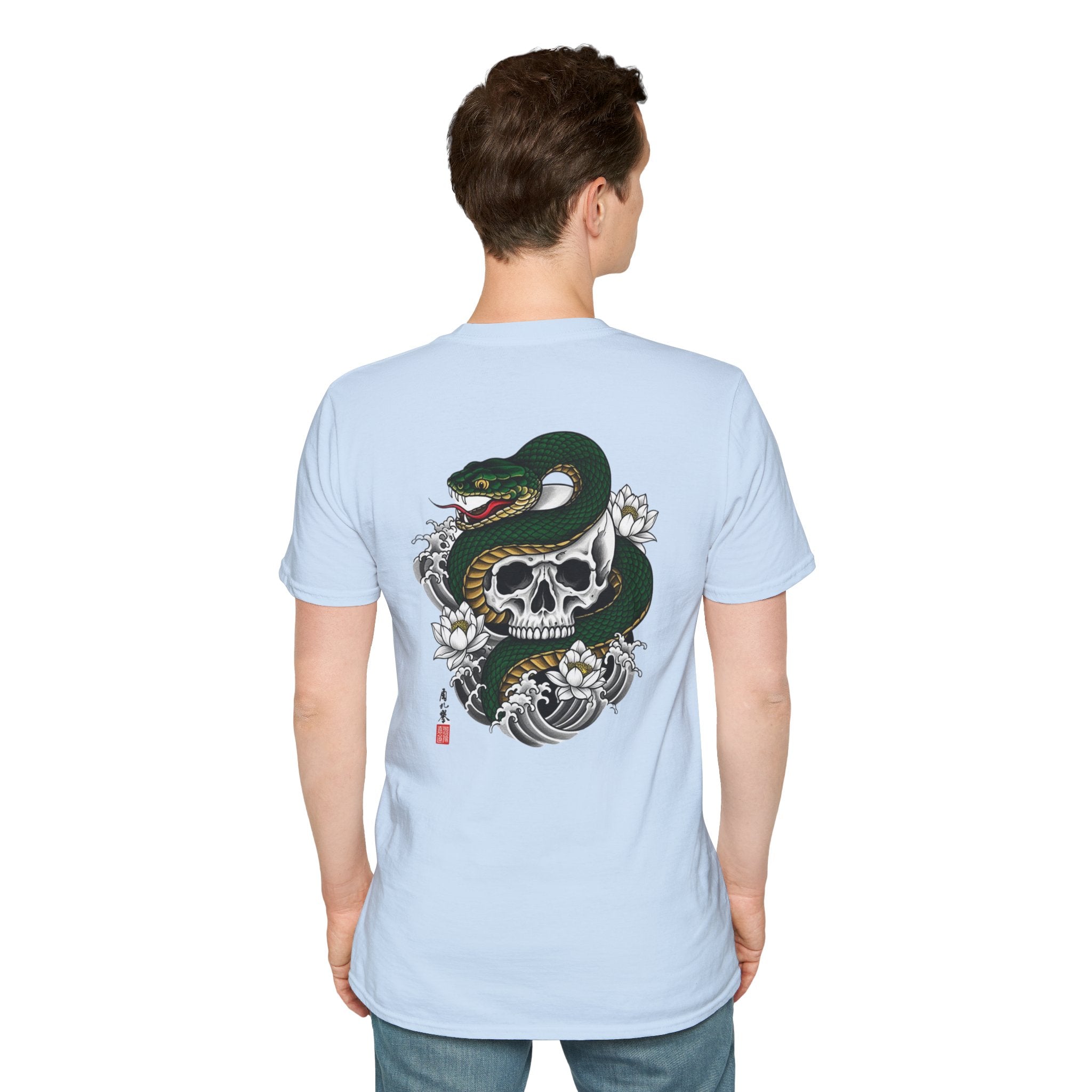 Minimal Logo T‑Shirt — Zeora Monogram Chest Print