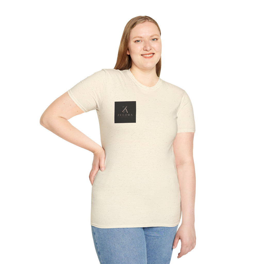 Minimal Logo T‑Shirt — Modern Square Brand Graphic Tee