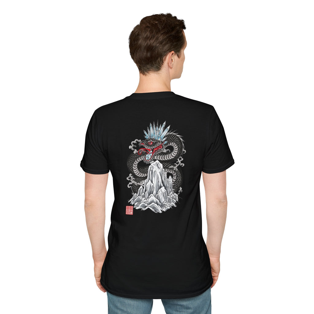 Minimal Logo T-Shirt — ZEIORA Chest Patch Design