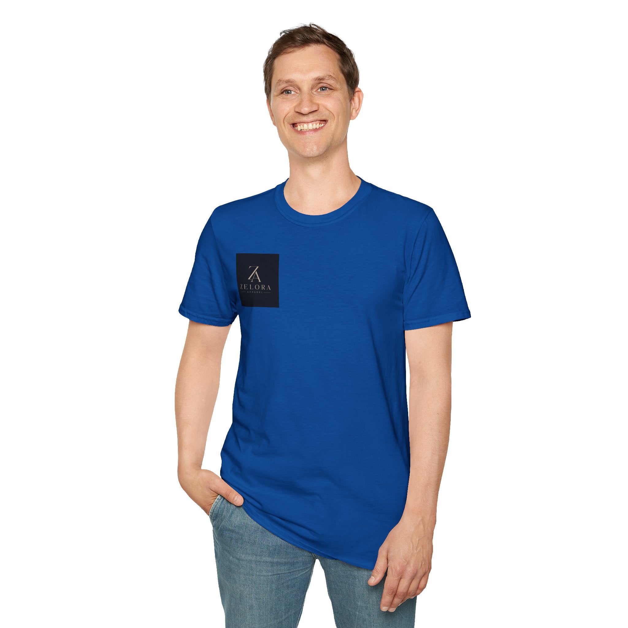 Minimal Logo T‑Shirt — Zeora Square Chest Badge