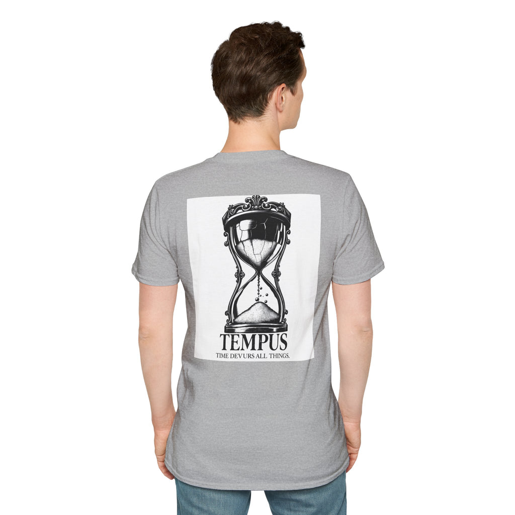 Minimal Logo T-Shirt — Small Chest Emblem Casual Tee