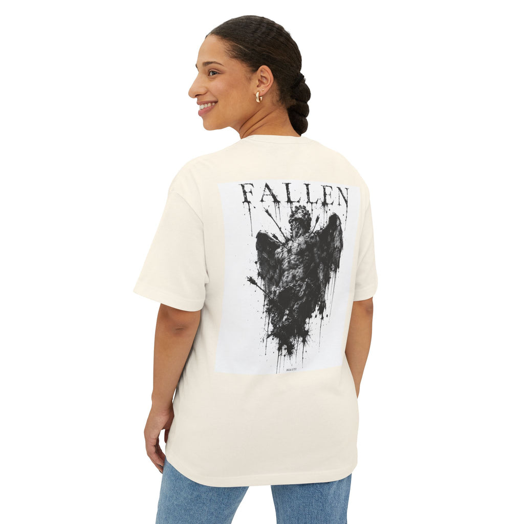 Fallen Angel — Oversized White Casual Shirt